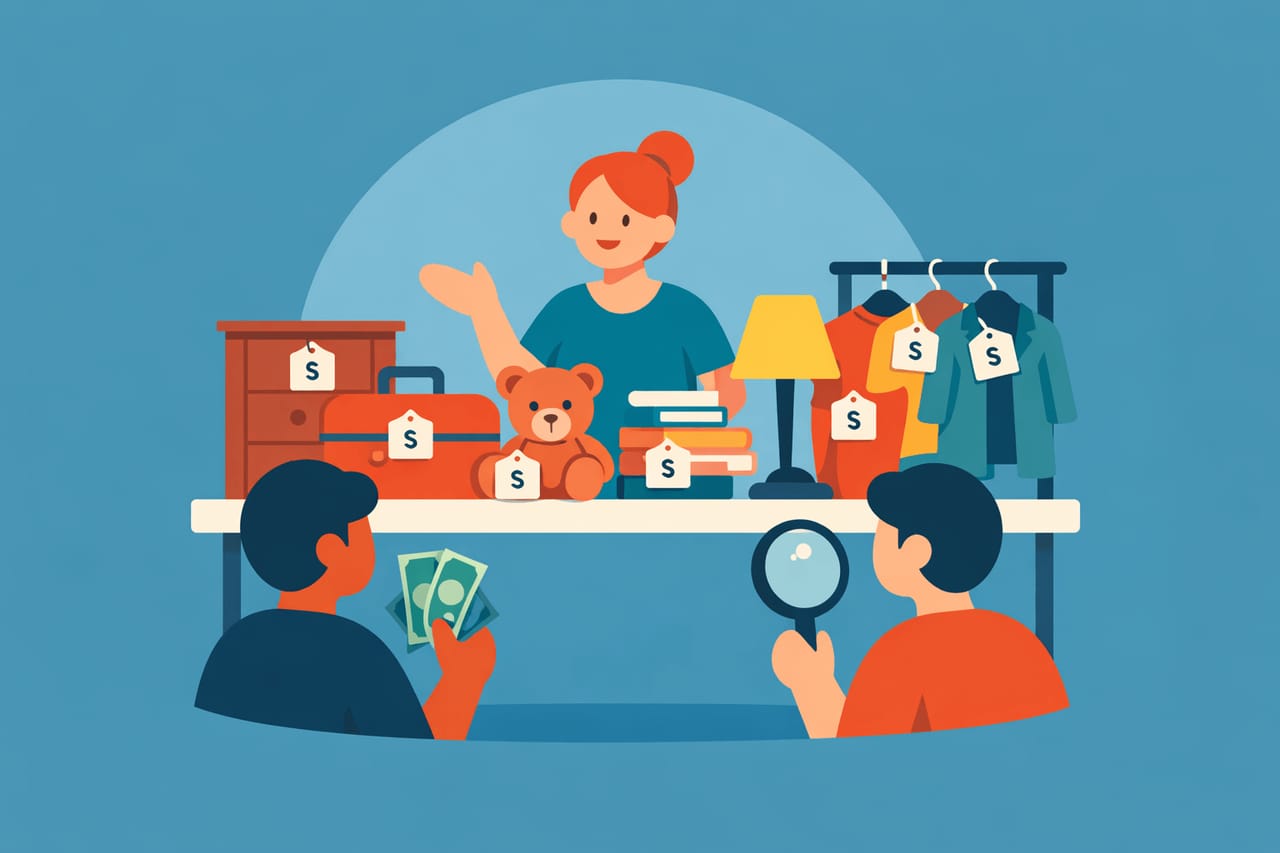 Garage Sale Pricing Guide — What Every Item Is Actually Worth